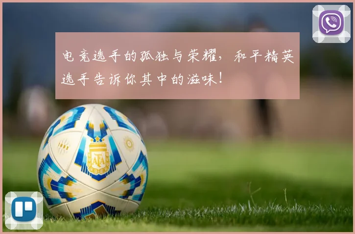 电竞选手的孤独与荣耀，和平精英选手告诉你其中的滋味！